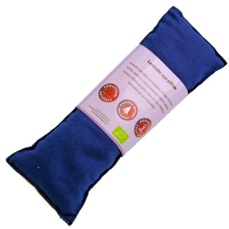 Eye pillow lavender - organic - blue