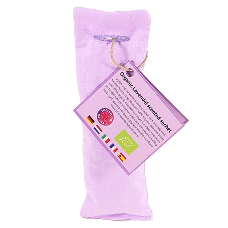 Scented sachet organic lavender violet