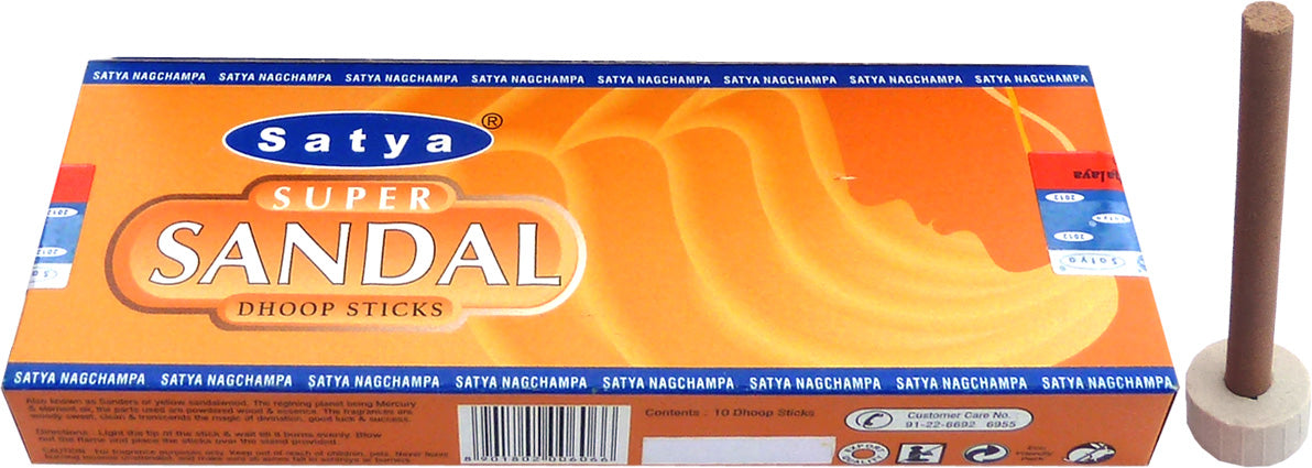 Satya Sandelholz Dhoop Sticks Verpackung