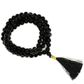 Mala Black Tourmaline AA quality 108 beads + bag