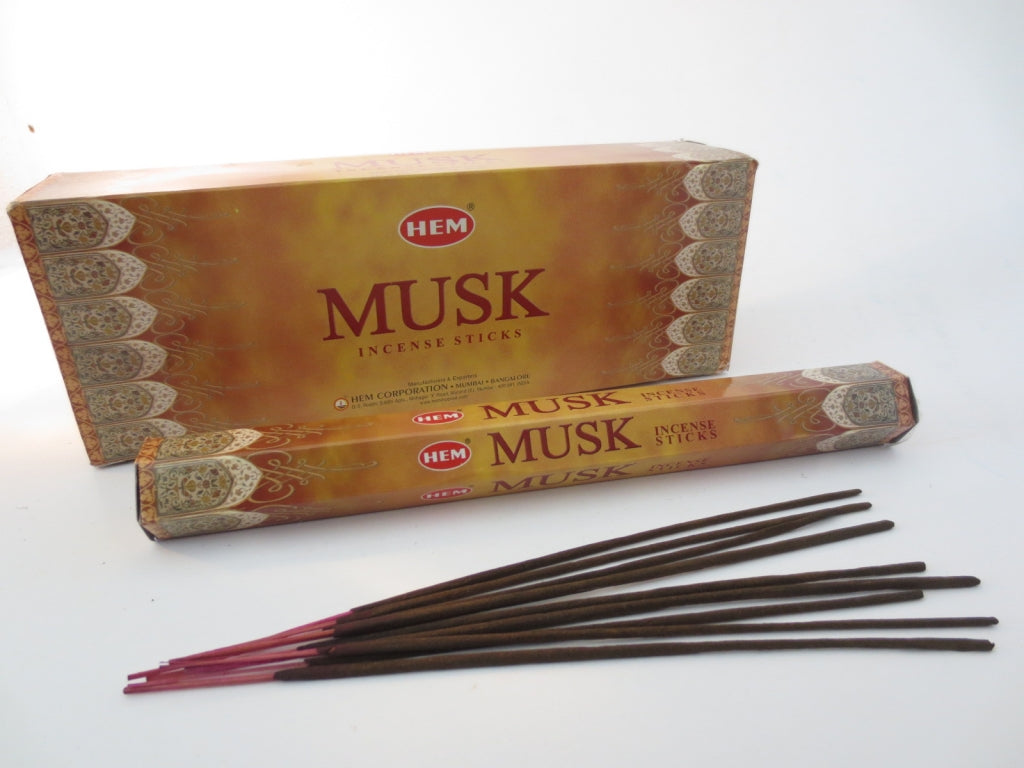 HEM Musk Räucherstäbchen Verpackung