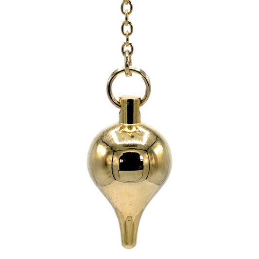 Pendulum gold-plated brass III