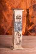 Berk Räucherturm Art mit Messing-Emblem