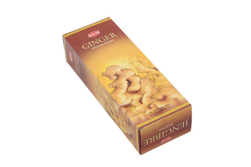 HEM Ginger Räucherstäbchen Verpackung