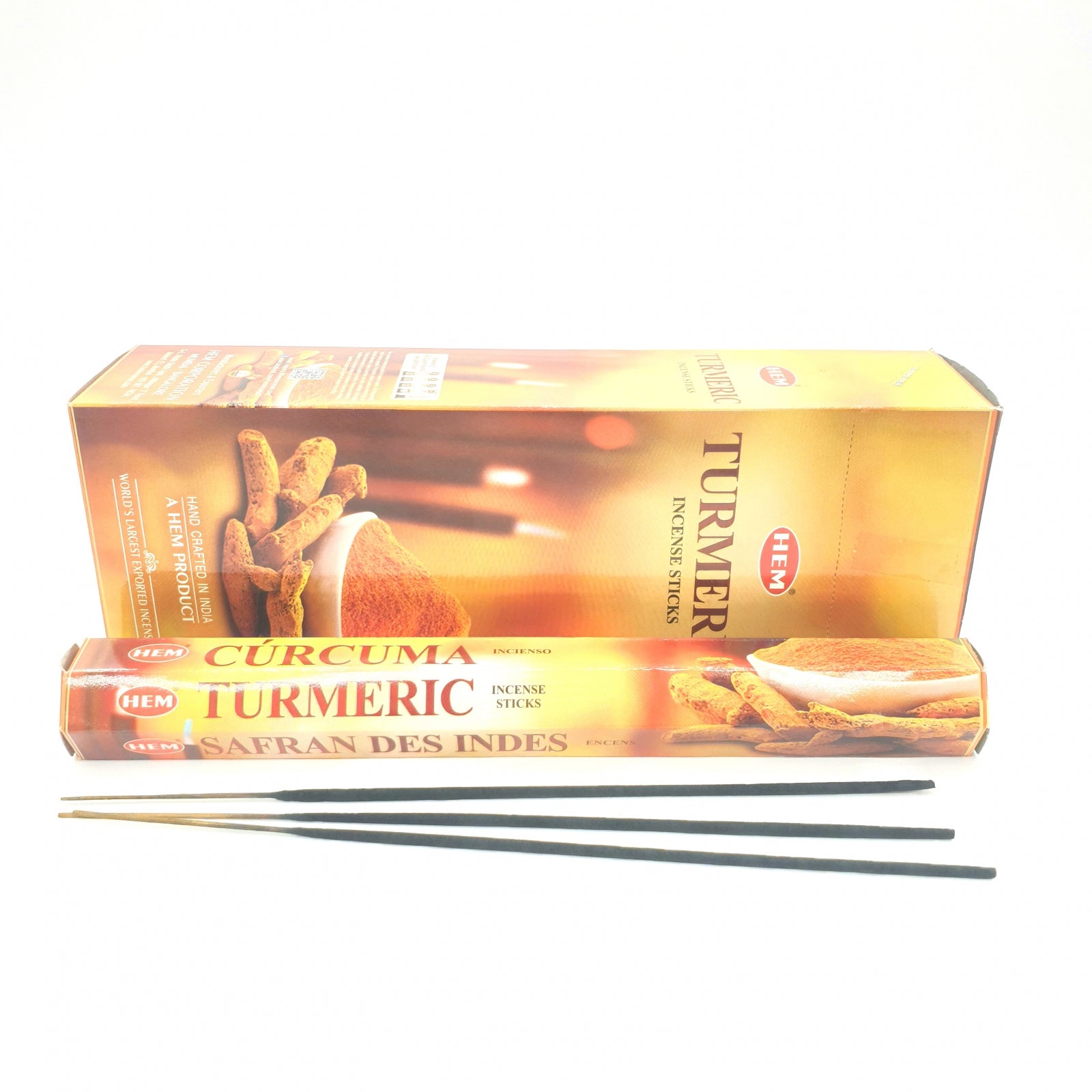 HEM Turmeric Räucherstäbchen Verpackung