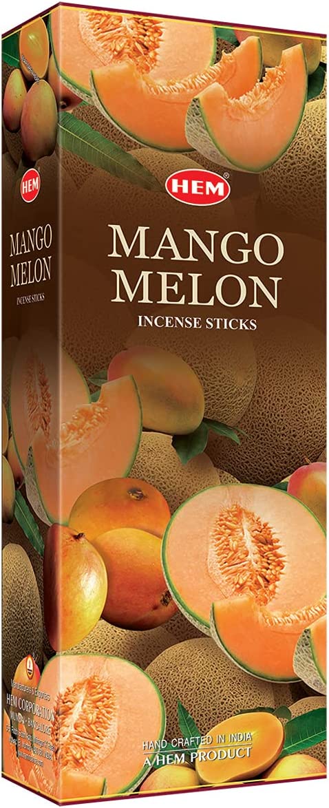 HEM Mango Melon Räucherstäbchen - Fruchtig-frischer Genuss