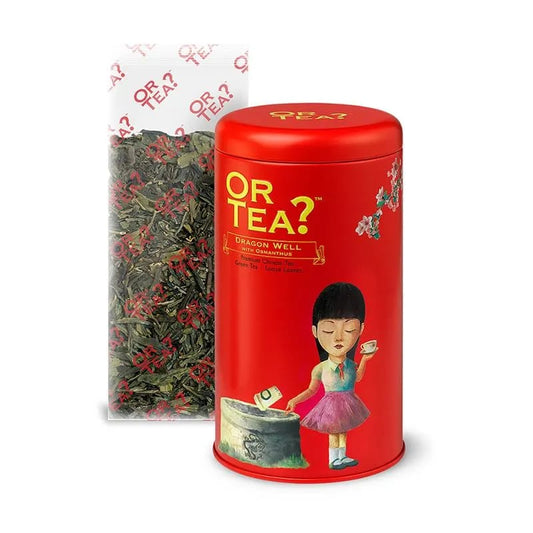 Or Tea? Dragon Well Osmanthus loose green tea