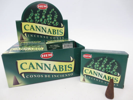 HEM cannabis cones