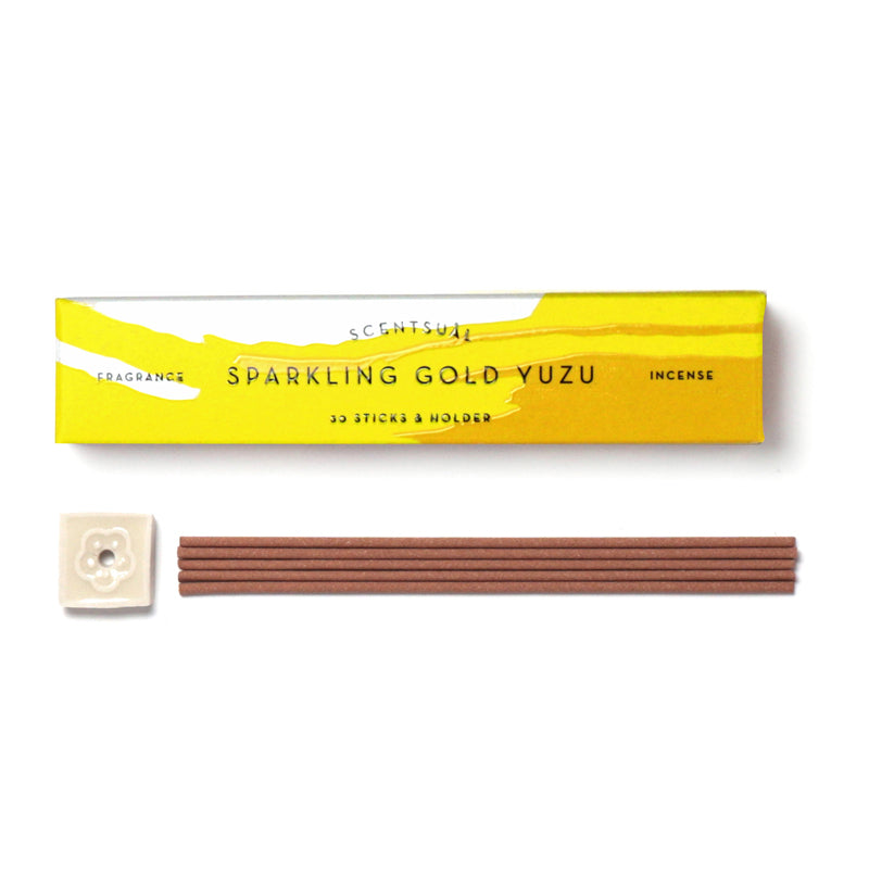Scentsual Incense Sticks Sparkling Golden Yuzu