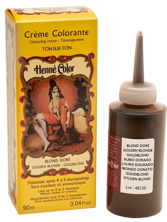 Henna coloring cream golden blonde 90ml