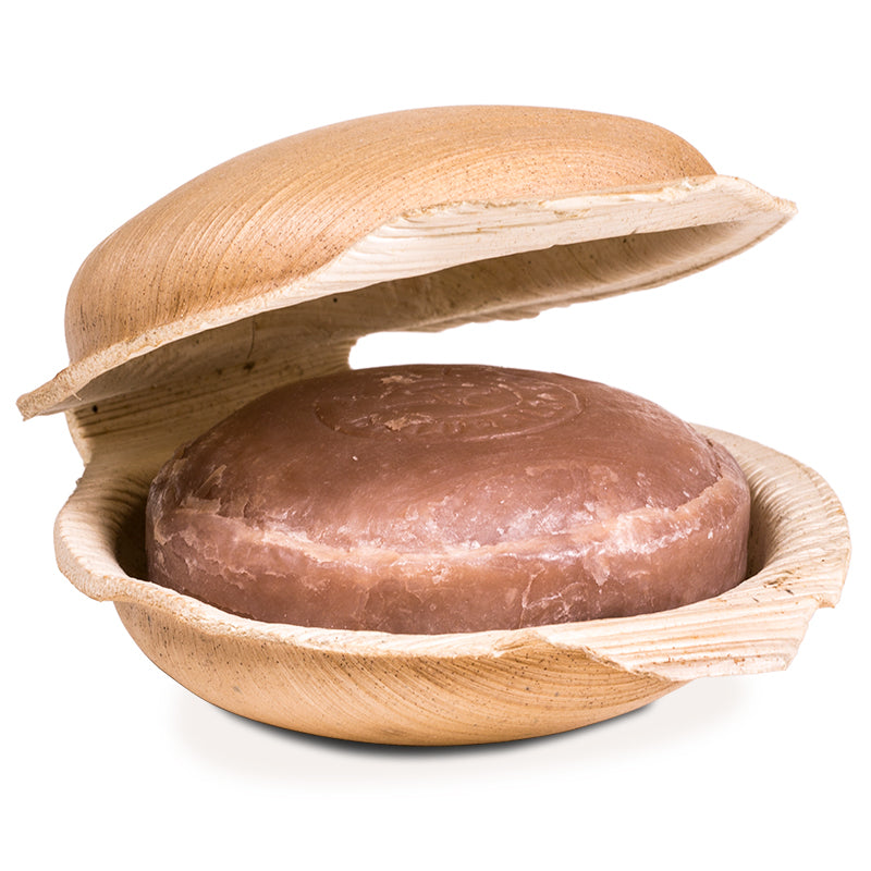 Holy Lama coconut oil soap Kewra in palm leaf 100g