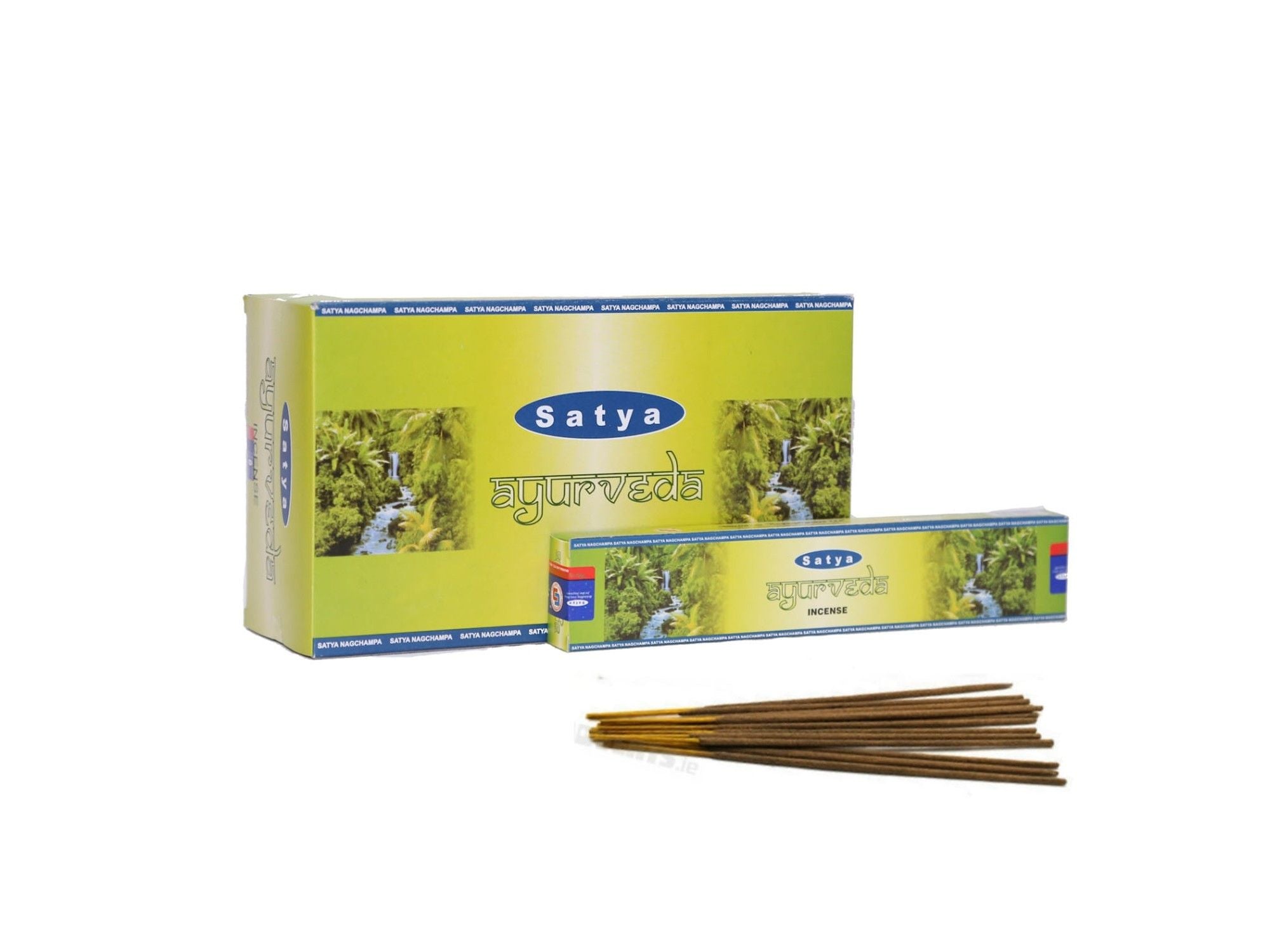 Satya Ayurveda Series Räucherstäbchen Verpackung