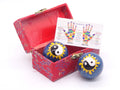 Qi-Gong balls blue sun / moon 4.0 cm