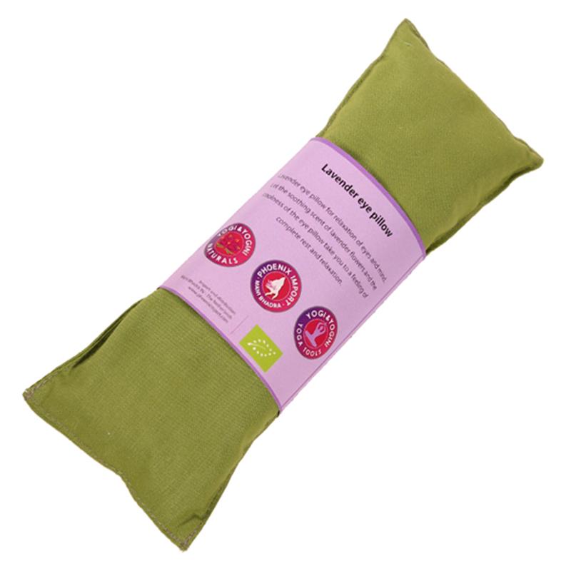 Eye pillow lavender organic olive green