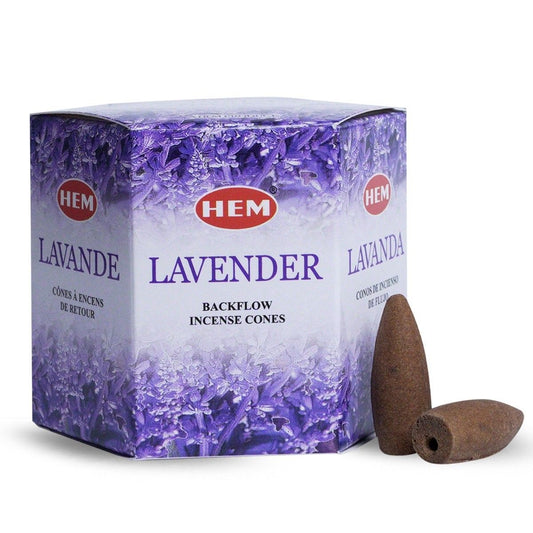 HEM backflow cone lavender