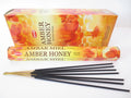 HEM Amber Honey Räucherstäbchen Verpackung