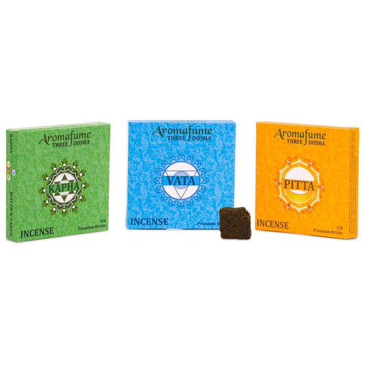 Aromafume incense blocks - 3 Dosha combo pack