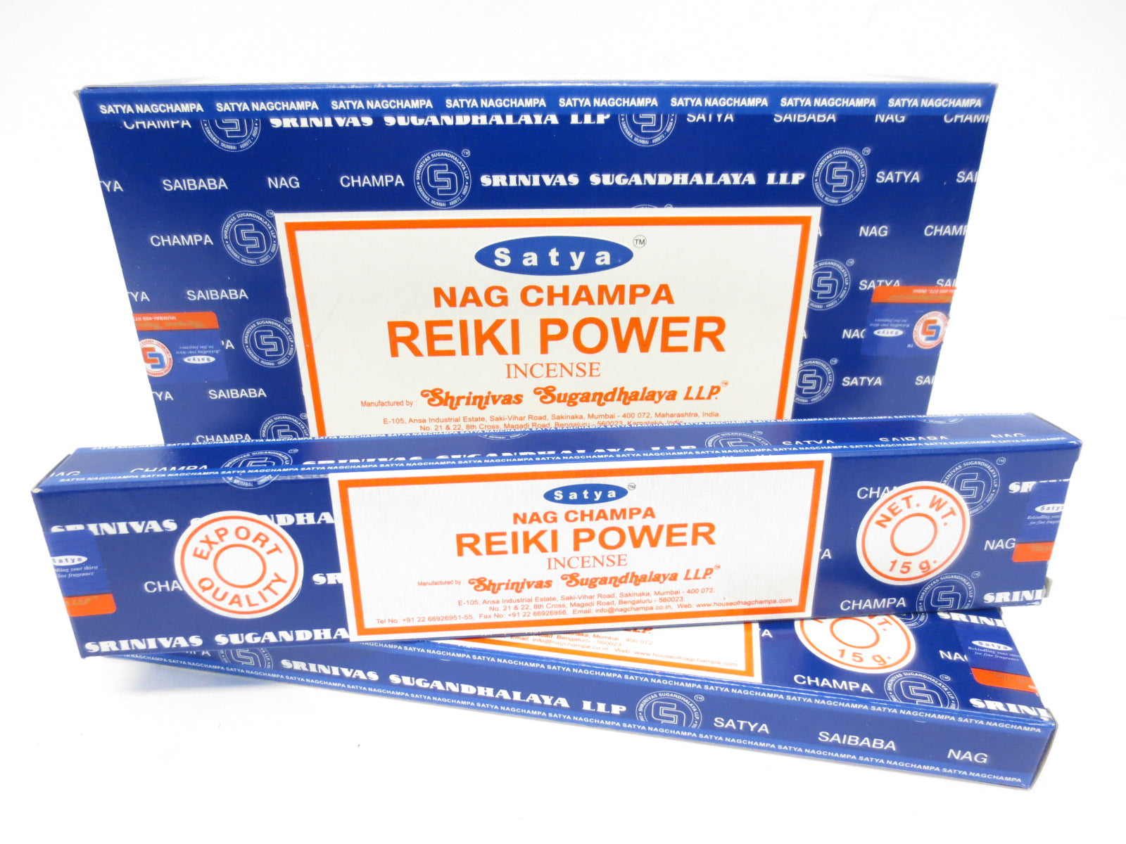 Satya Reiki Power Räucherstäbchen in der Originalverpackung