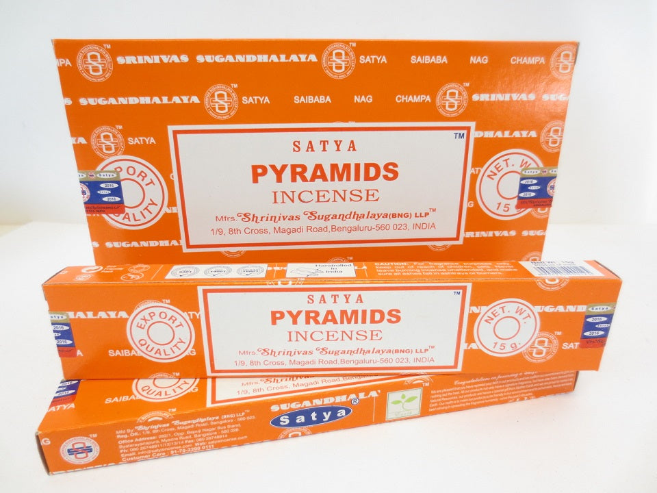 Satya Pyramids Räucherstäbchen Verpackung