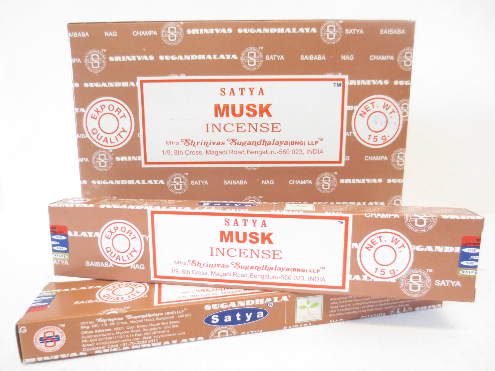 Satya Musk Räucherstäbchen Verpackung