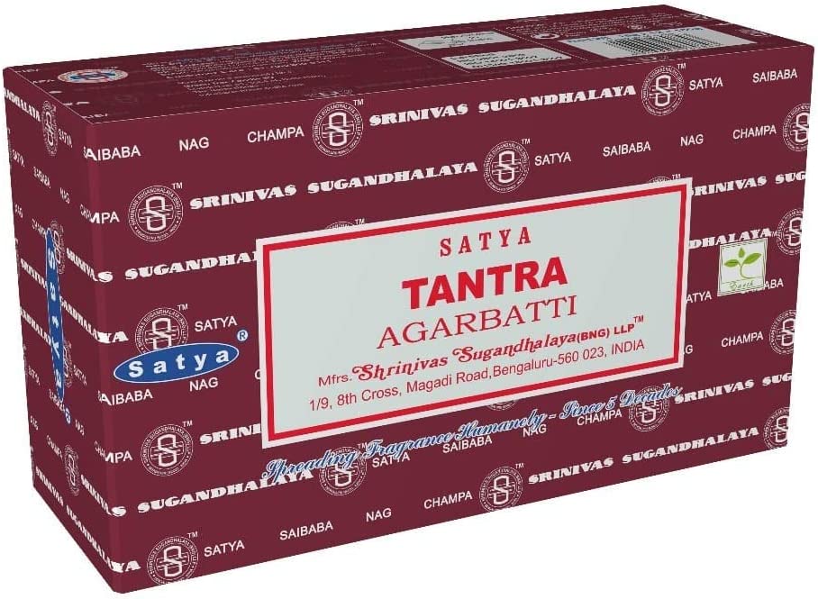 Satya Tantra Räucherstäbchen Verpackung