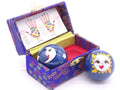 Qi-Gong balls blue "Sun &amp; Moon" 4.5 cm