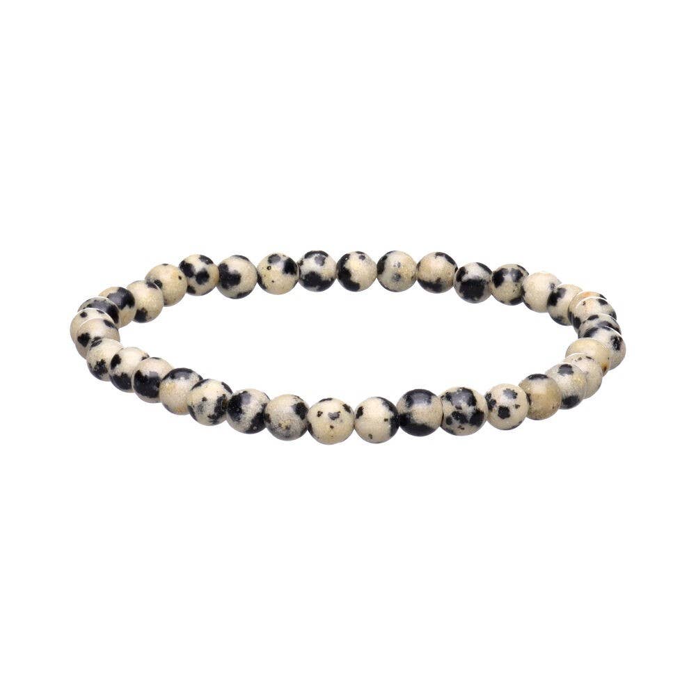 Kinderarmband aus Dalmanit (4mm) - Dalmatinische Eleganz