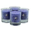 Palm Light Chakra Votive Candle, Indigo Pack of 4