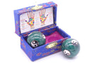 Qi-Gong balls green Yin Yang (small) 3.5 cm