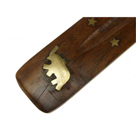 Incense stick holder wooden elephant