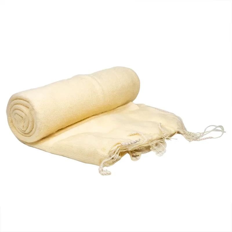 Schal für die Meditation Gelb