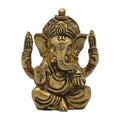 Phoenix kleine Ganesha-Figur aus Messing
