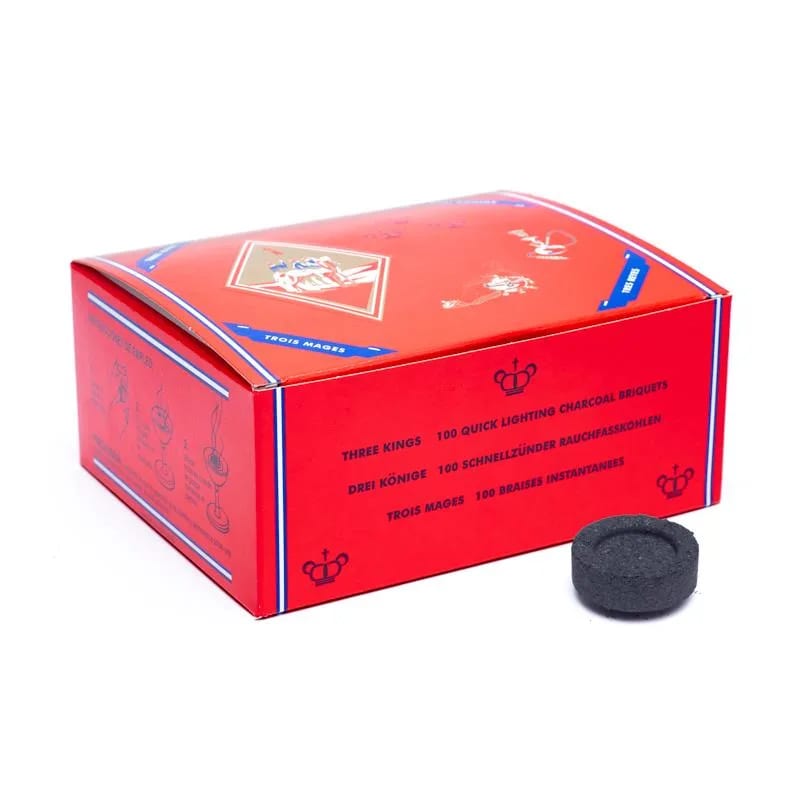 Three Kings Holzkohletabletten