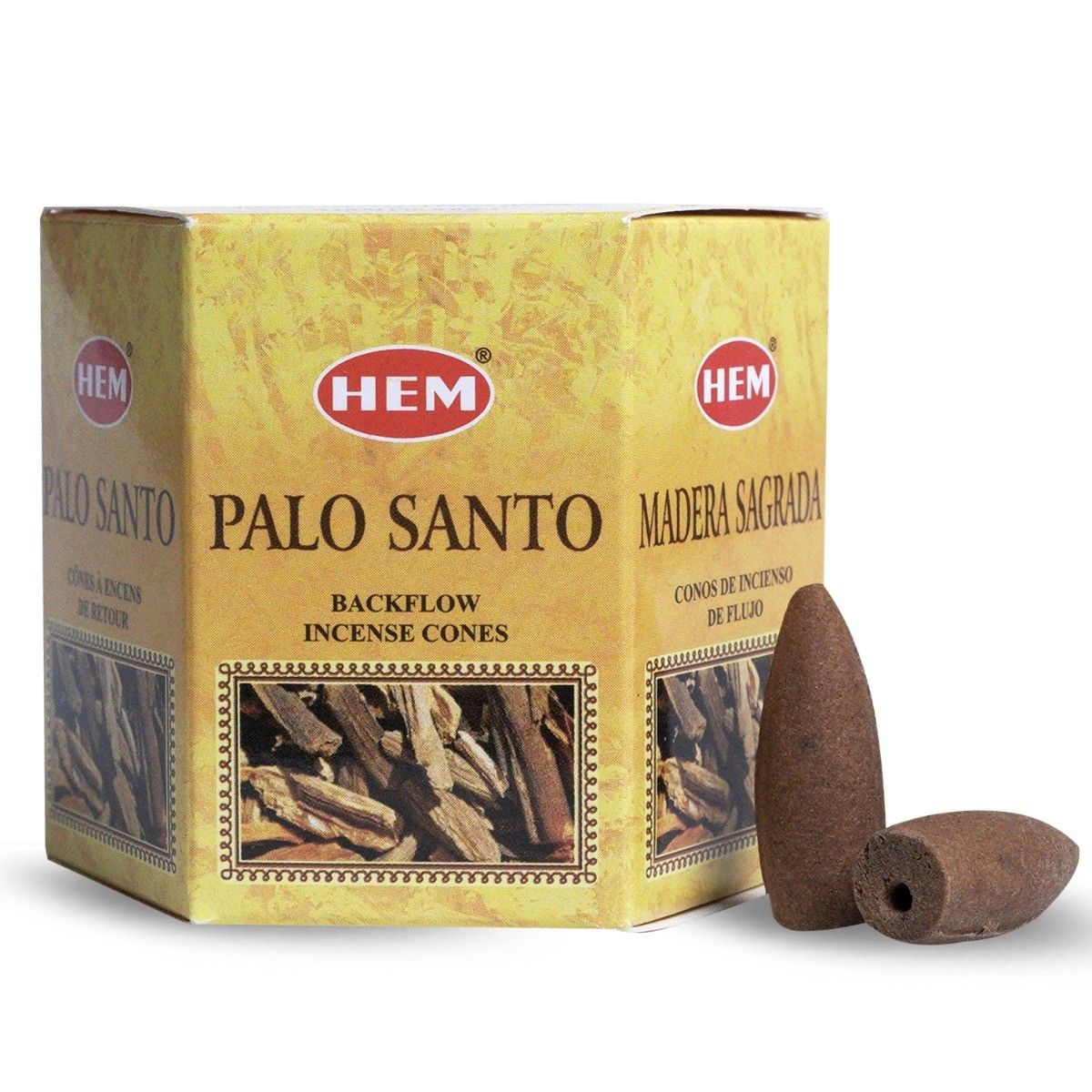 HEM Rückflusskegel Palo Santo – Reinigende Energie für harmonische Momente