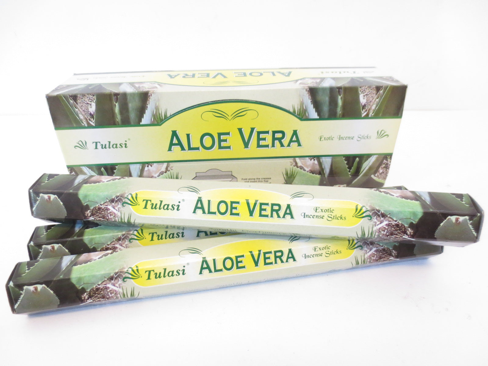 Tulasi Aloe Vera Räucherstäbchen - Erfrischend und Ausgleichend