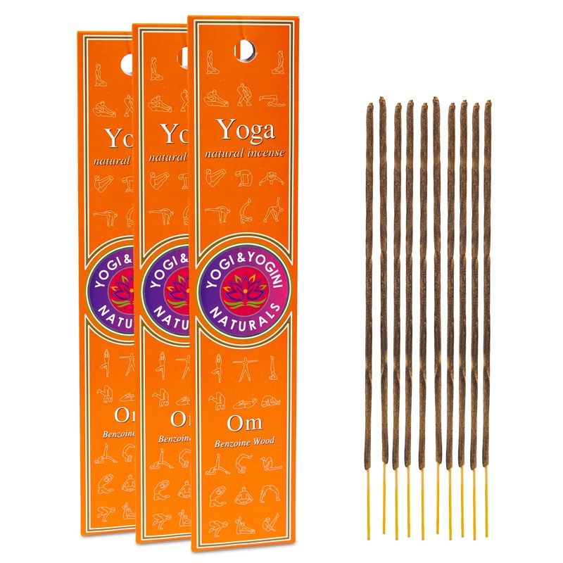 Yogi und Yogini Yoga OM Räucherstäbchen Verpackung