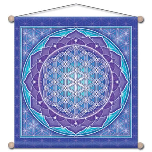 Wall decoration for meditation flower of life