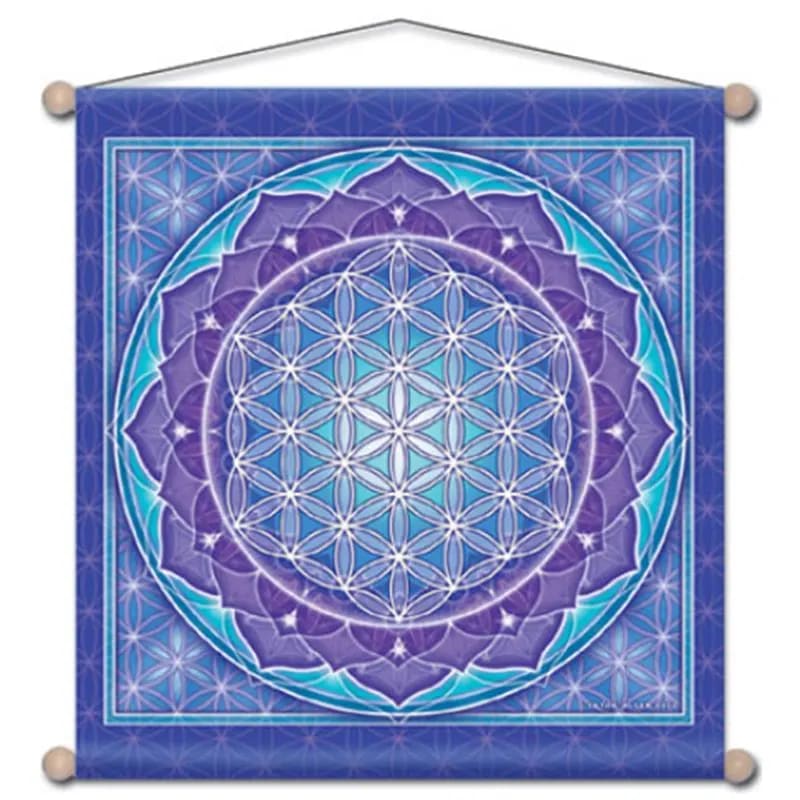 Wall decoration for meditation flower of life