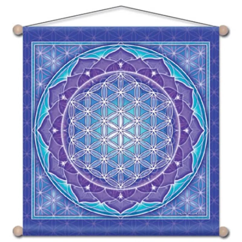 Wandschmuck für Meditation Blume des Lebens
