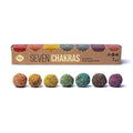Sagrada Madre Premium 7 Chakra Smudge Bombs in der Verpackung