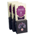 Song of India Ayurveda Sandelholz und Wildrose Räucherstäbchen Verpackung