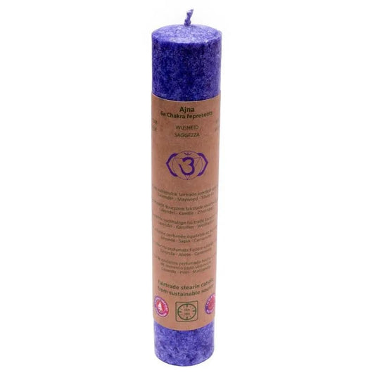 Scented candle 6th chakra