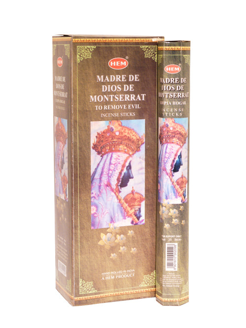 HEM Madre de Dios de Montserrat Räucherstäbchen Verpackung