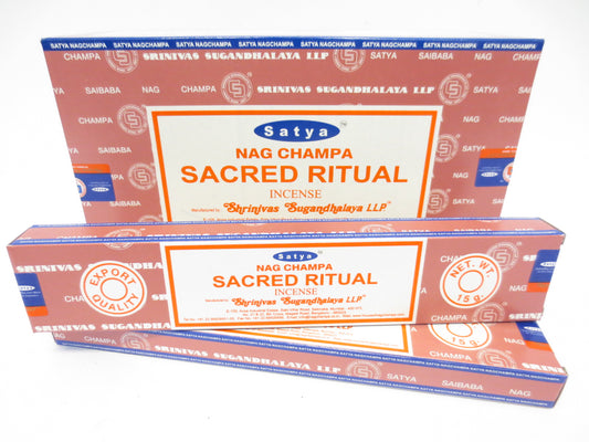 Satya Sacred Ritual Räucherstäbchen – Die heilige Zeremonie für spirituelle Praktiken