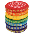 Singing bowl cushion 7 chakras 9.5 cm