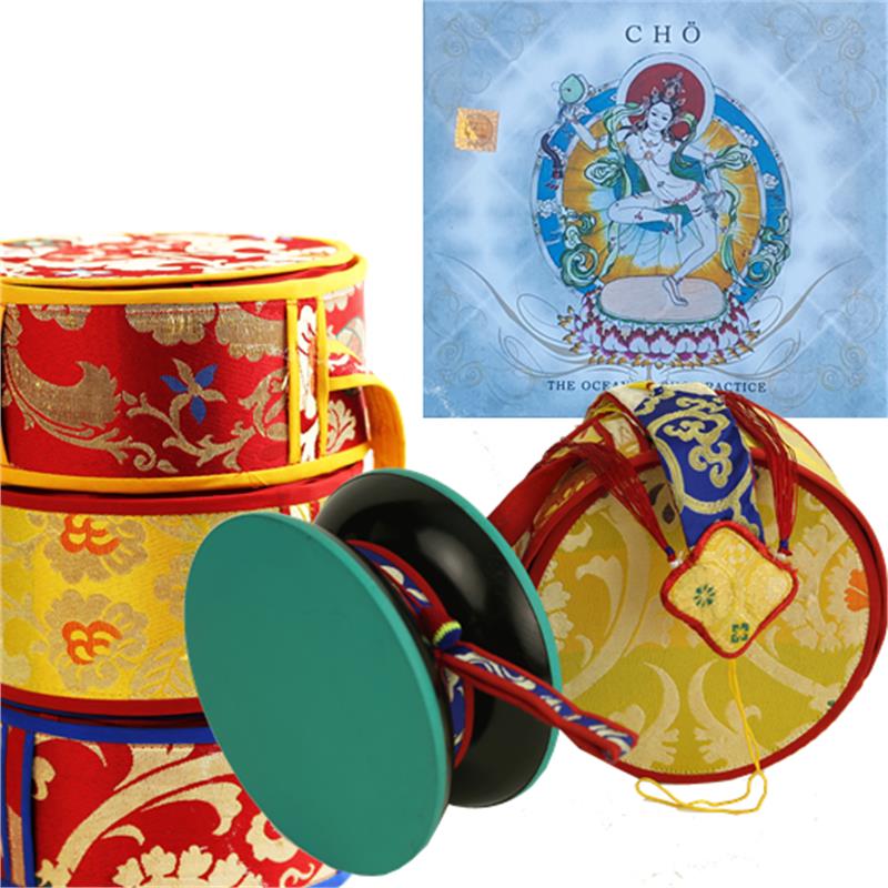 Chö Trommel (S) + gratis CD - Der Ozean der Chö Lehren