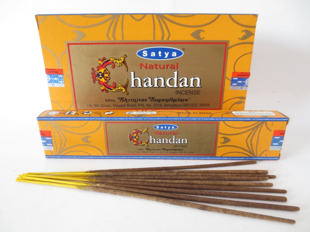Satya Natural Chandan Räucherstäbchen Verpackung