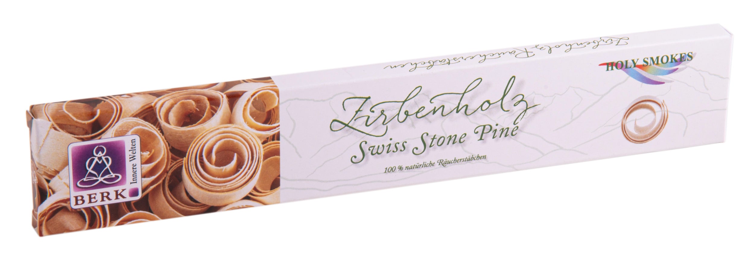 Berk Zirbenholz Räucherstäbchen Verpackung