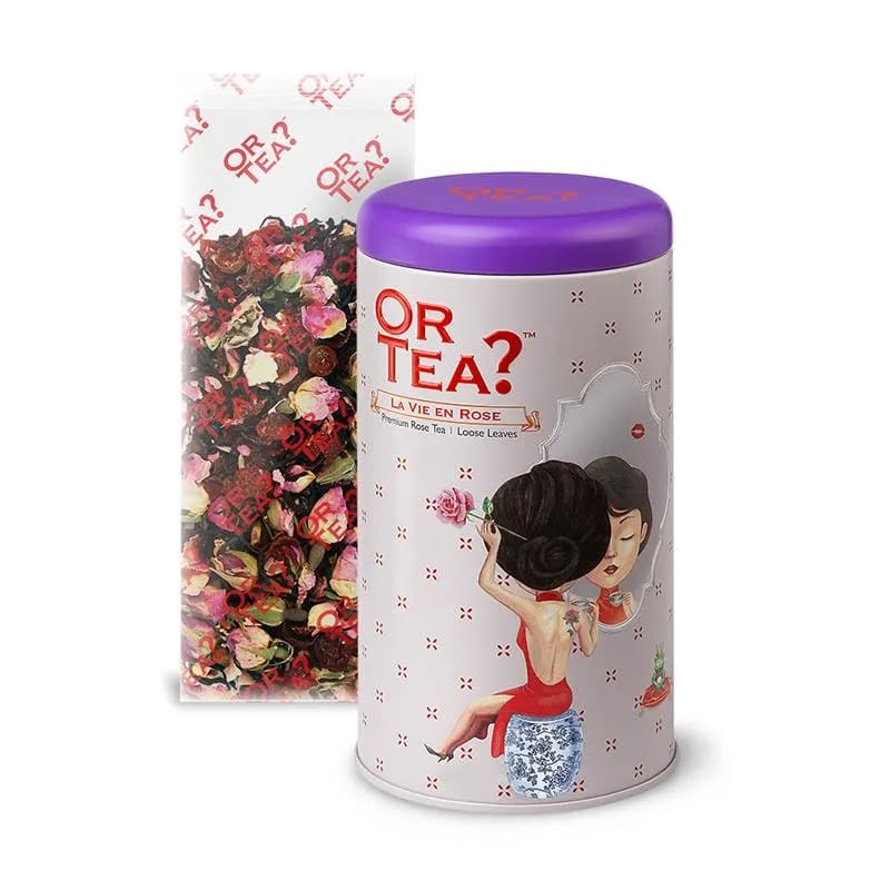 Or Tea? La Vie en Rose loose black tea rose