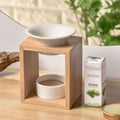 Zen Arome Naturéa Arina Duftbrenner aus Holz und Keramik